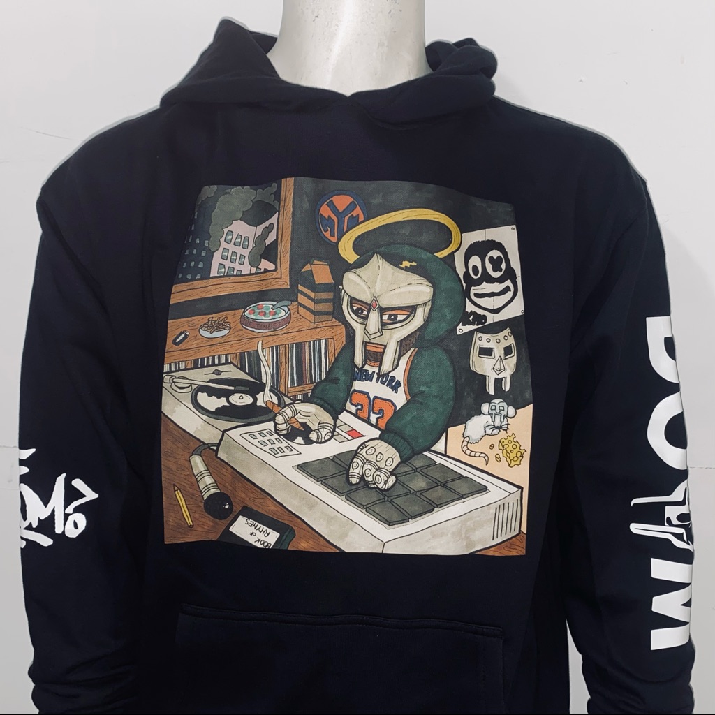 Mf Doom Book Of Rhymes Pullover Hoodie Unisex S-5xl Hip Hop Merch 2021